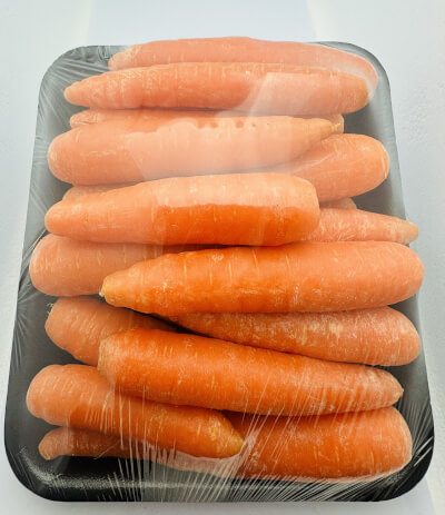 Carrots 1kg tray