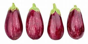 Eggplant - marble